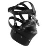 Ouch! Xtreme Bâillon SM Zip-Up Noir